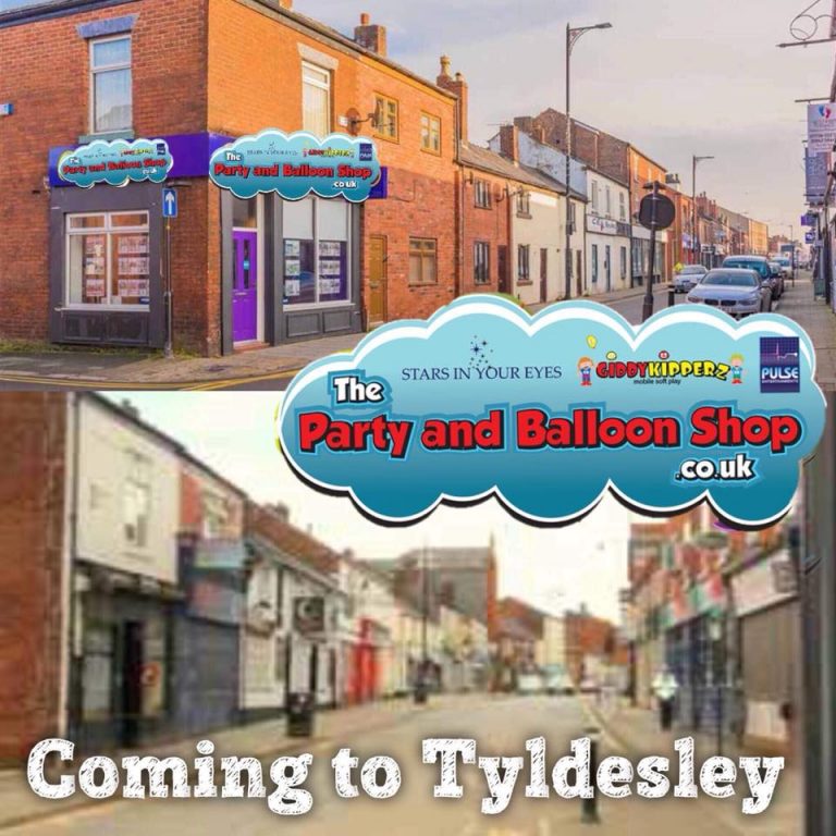 party and balloon shop - tyldesley